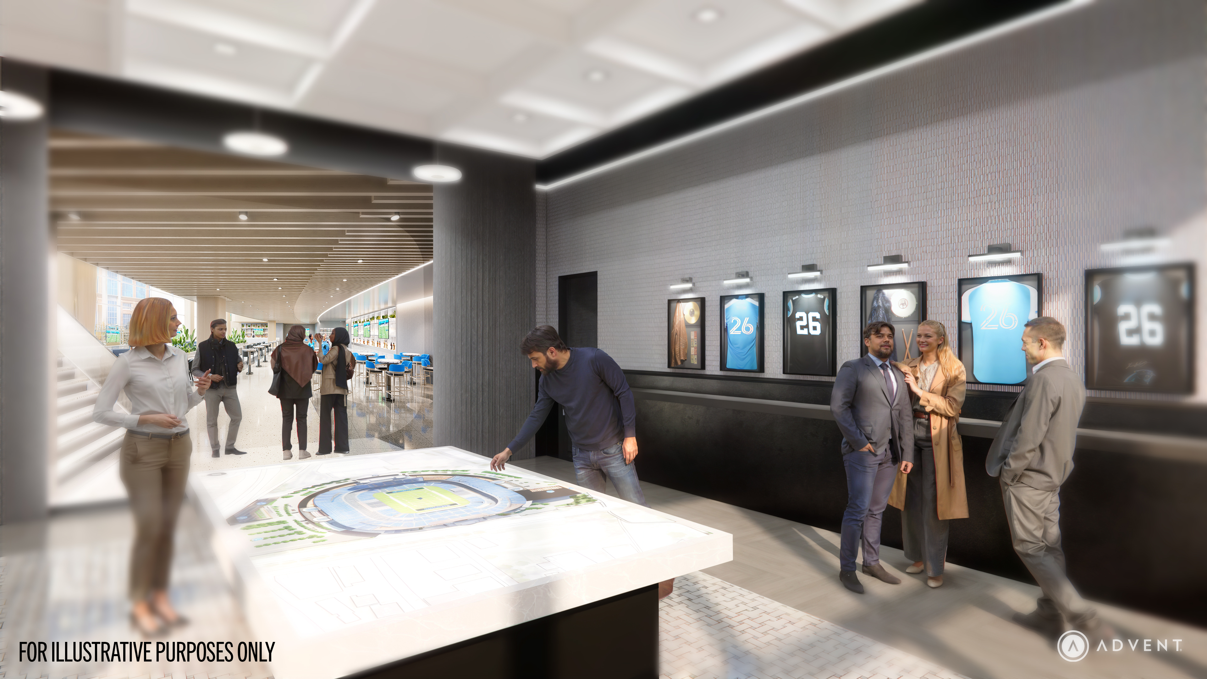 Advent Tapped to Lead Creative Direction for Bank of America Stadium Experience Center