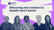 Equality Now announces new board members to advance legal equality for women and girls 