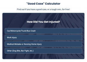 Personal injury lawyer Scott DeSalvo, good injury case calculator