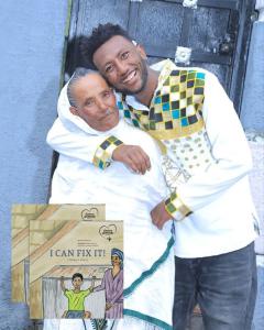 A photo of Danny and his mother, whose story is featured in a new children's book.