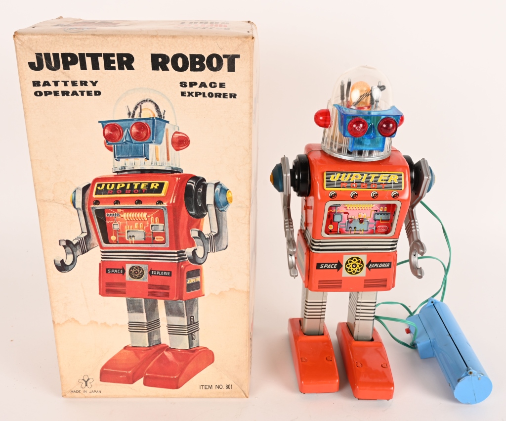 UFO warning: Elusive robots and spacecraft tipped to arrive in force at Milestone’s March 14 Premier Antique Toy Auction