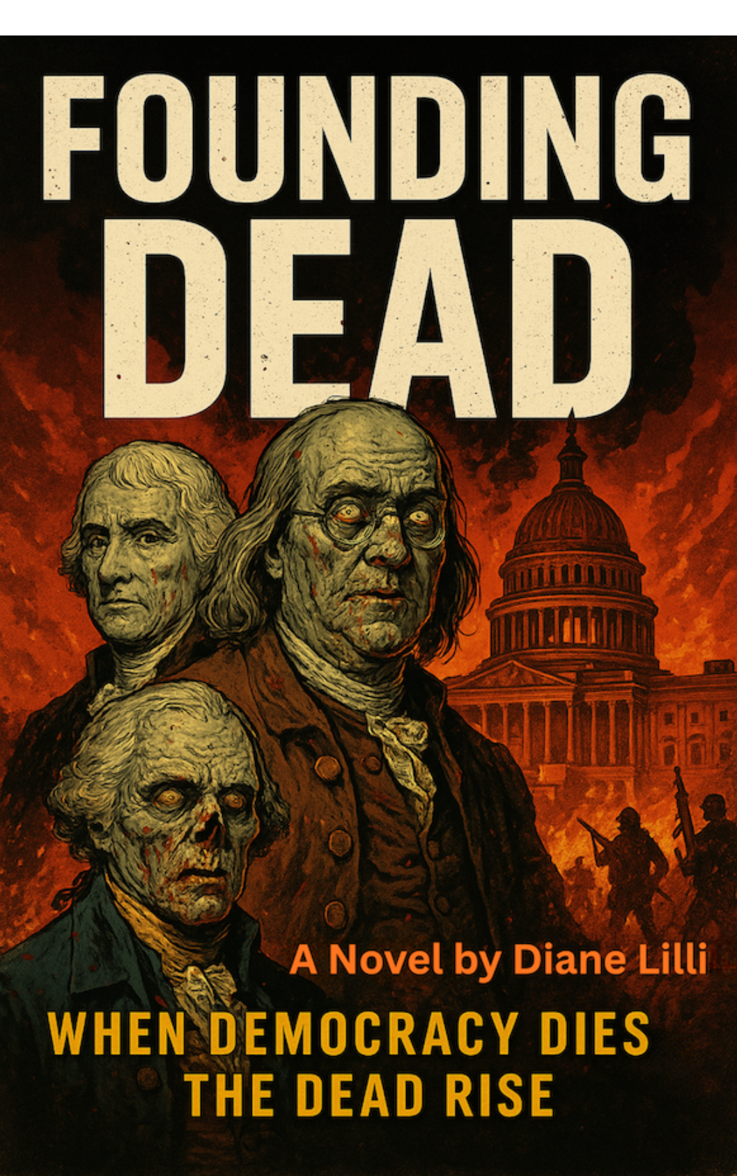 New Novel Founding DEAD turns the Zombie Genre upside down, and addresses American divide