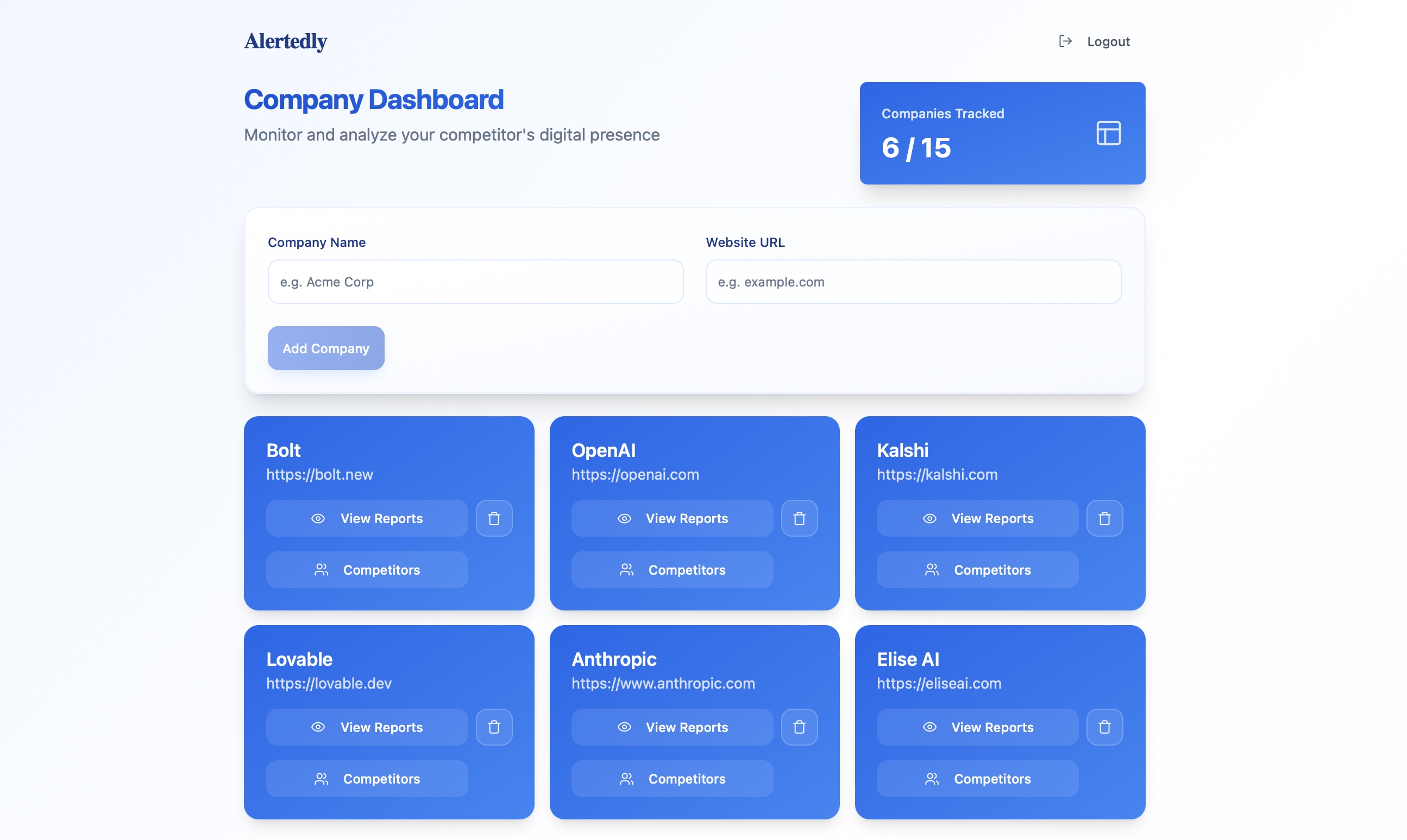 Alertedly Launches AI Agents for Predictive Competitive Intelligence