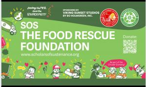 Viking Sunset Studios is proud to announce its continued support of its philanthropic counterpart, SOS (Scholars of Sustenance), as the NGO surpasses a huge historic milestone: 90 million nutritious meals rescued from landfills and delivered to those in need across Southeast Asia Design on one of the 30 SOS cooling trucks, rescuing surplus food 7x24 for those in need