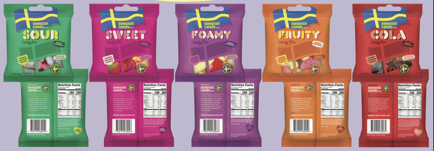 SwedishCandy.com Makes U.S. Debut at Natural Products Expo West, Bringing Convenience to Authentic Scandanavian Sweets