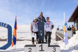 Winners of the Men’s Skiing Category at the Myler Winter Games 2026.