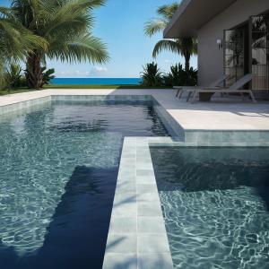 porcelain tile, pool tile, aquablu mosaics