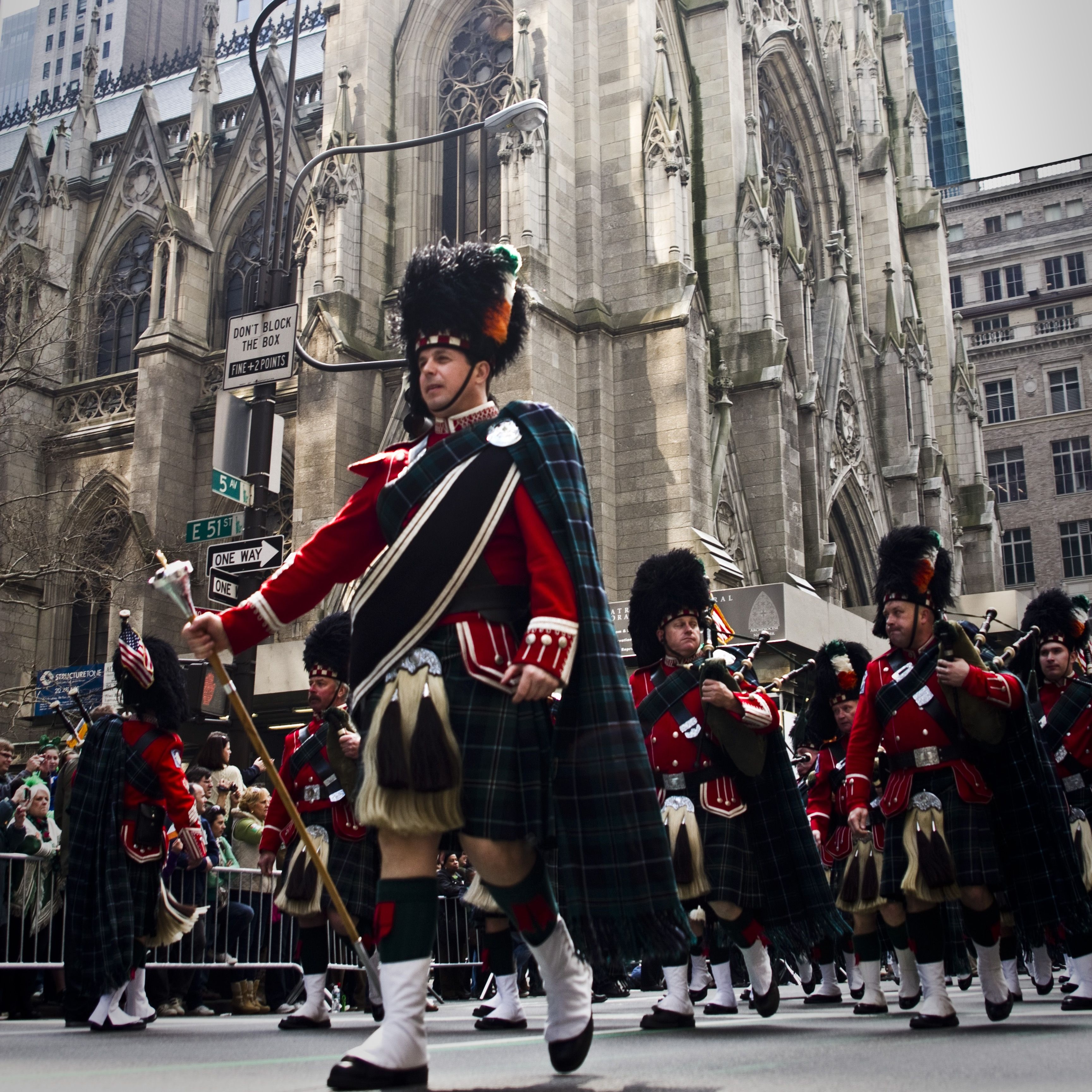 ST. PATRICK PARADE IN ST. AUGUSTINE, FL MARCH 14TH FEATURES FDNY PIPES + DRUMS FROM NYC