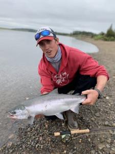 silver salmon fishing alaska