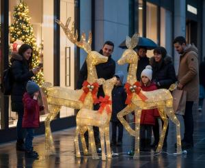 weatherproof christmas reindeer for outside supplier