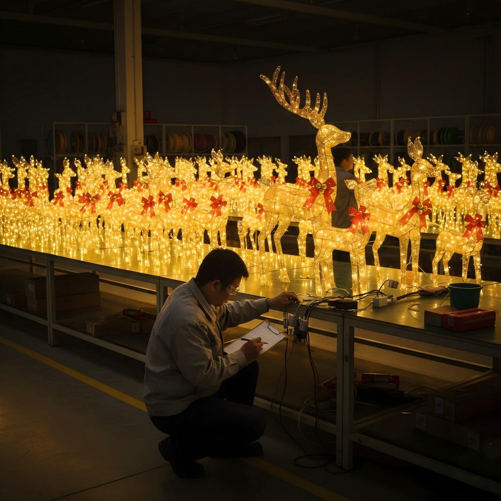 China Exporters vs. Local Suppliers: HOYECHI christmas deer decoration wholesale exporter CE Certified