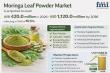 Moringa Leaf Powder Market Forecast 2026–2036: Global Industry to Reach USD 1,120.0 Million by 2036 at 10.5% CAGR