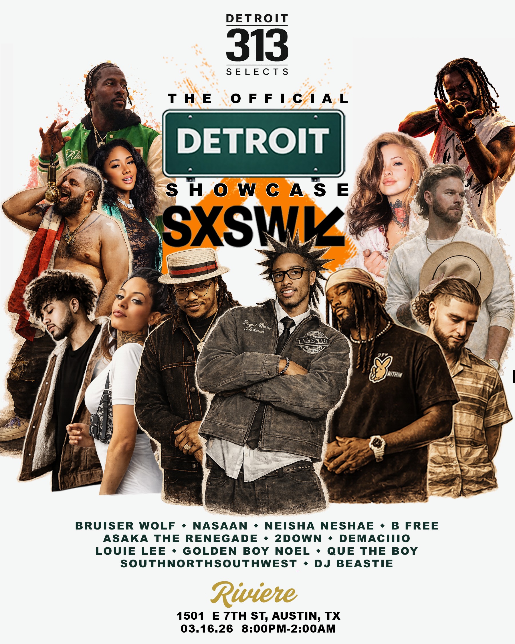 Detroit Hip-Hop Takes Center Stage at Official SXSW Showcase