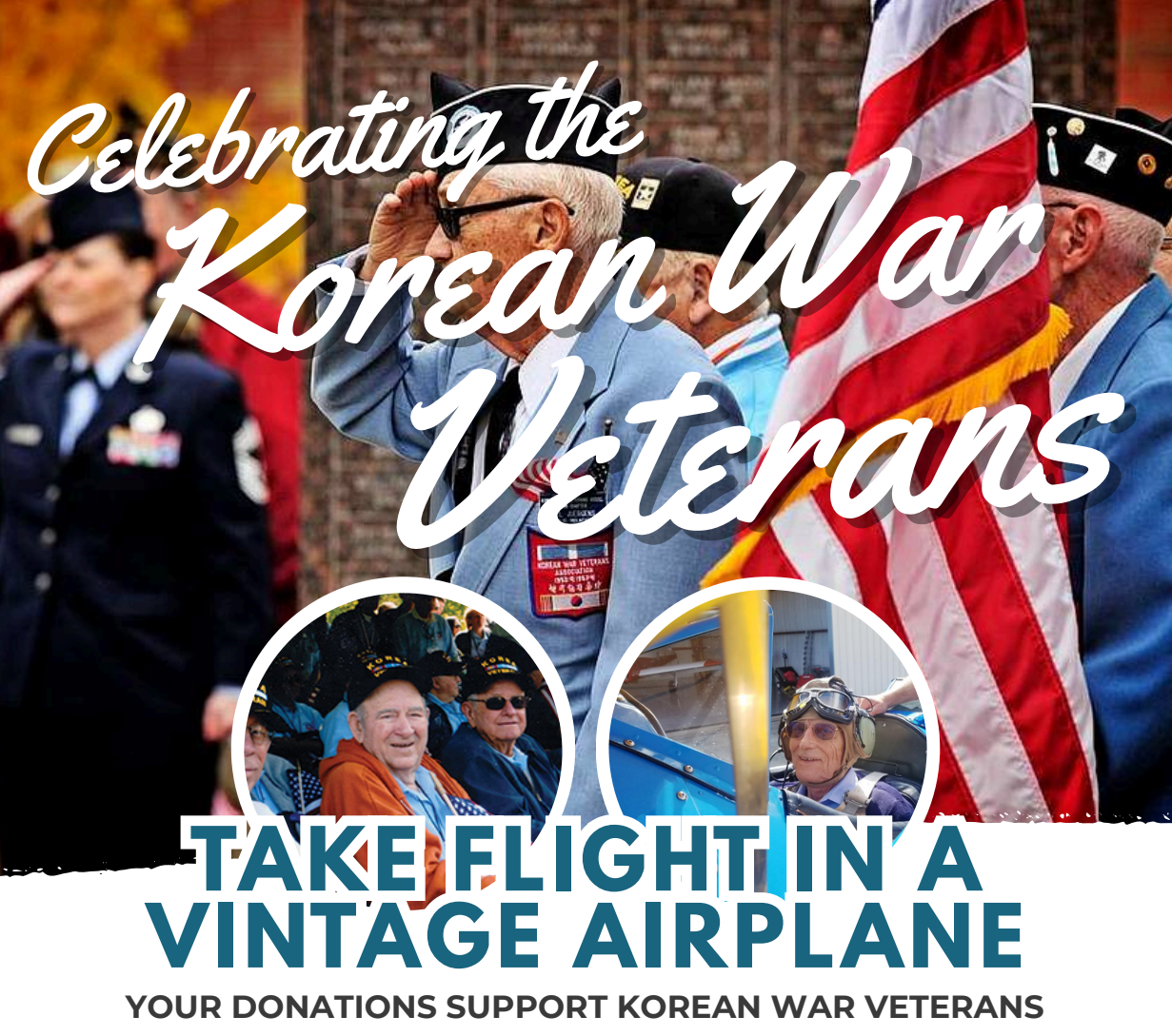 South Carolina Korean War Veterans Invited to Special Tribute & Flight Experience in Camden on April 25, 2026