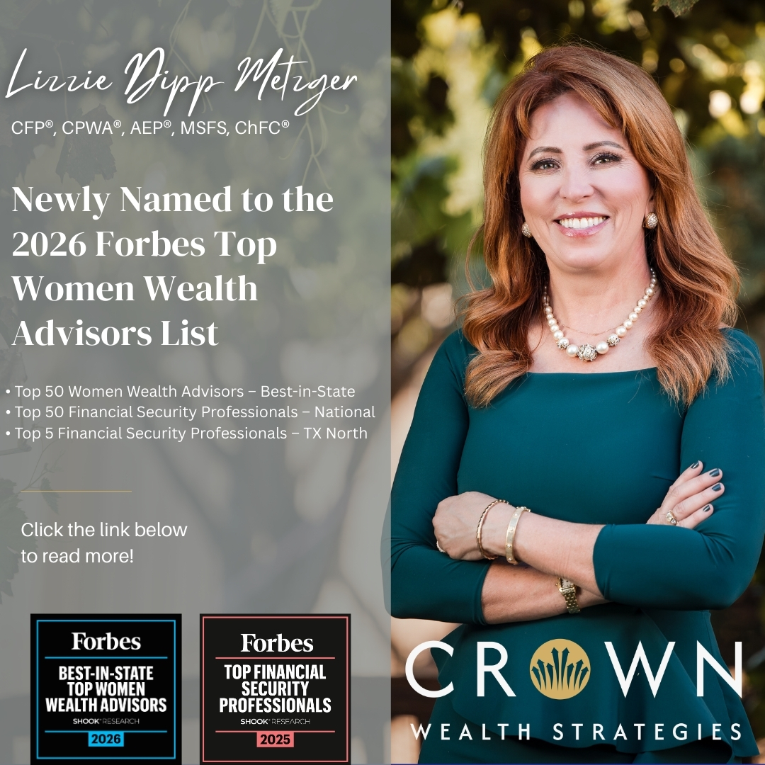 Elizabeth “Lizzie” Dipp Metzger Ranked #41 on Forbes Top Women Wealth Advisors Best-in-State List