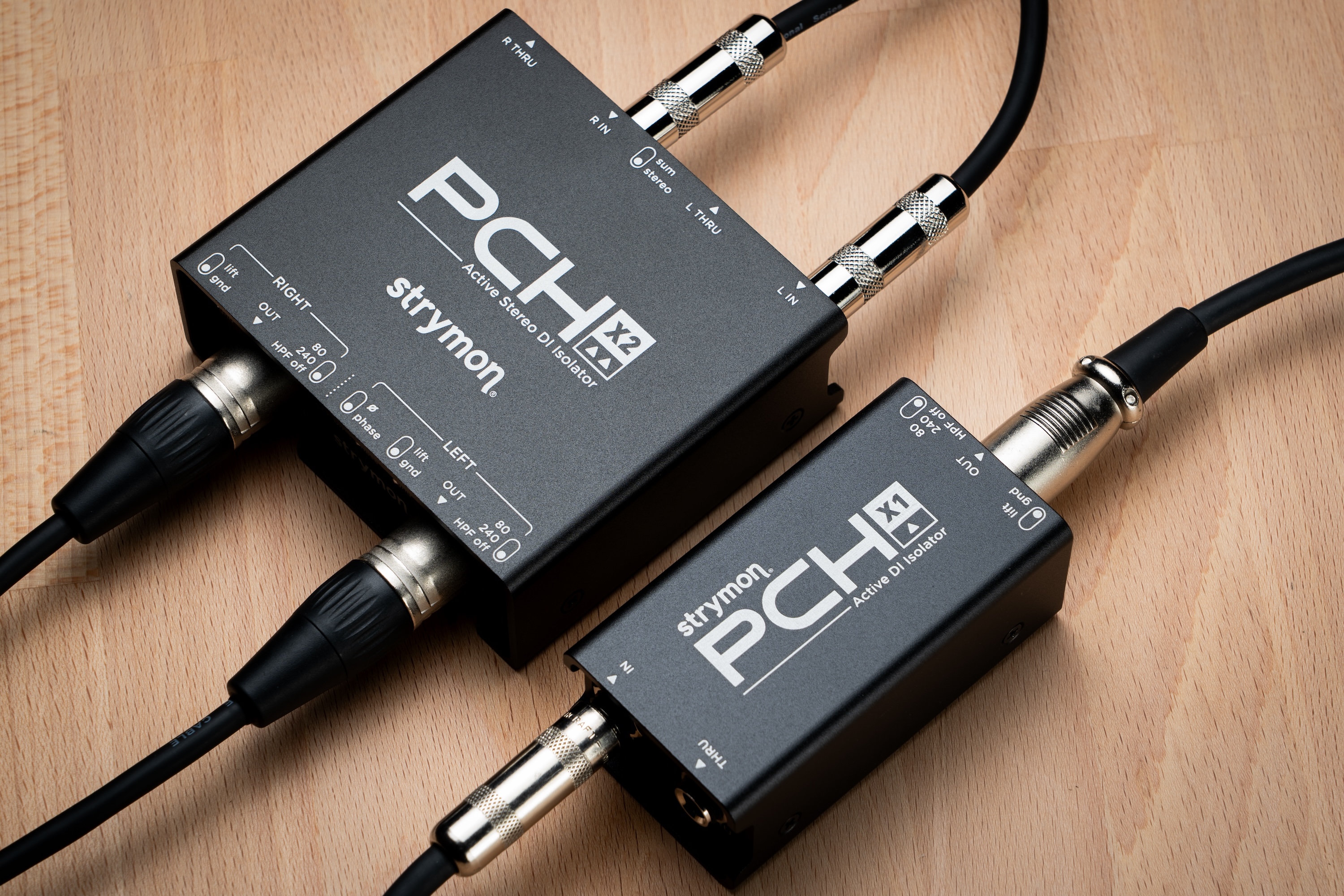 Strymon Announces New PCH X1 and X2 Active Direct Boxes and Line Isolators