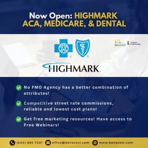 Highmark 2026 Now Available Through BenaVest
