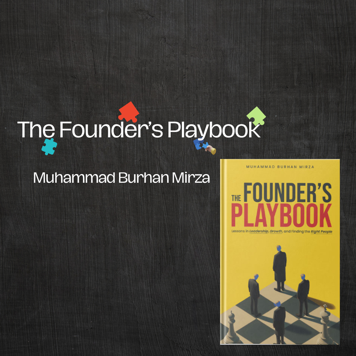 Muhammad Burhan Mirza publishes two books based on Entrepreneurship and Mentorship