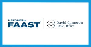 Hatcher+ FAAST and David Cameron Law Office logos
