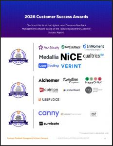 Today FeaturedCustomers published the Summer 2026 Product Feed Management Software Customer Success Report to give prospects better insight on which Product Feed Management Software would work best for their business according to real customer references