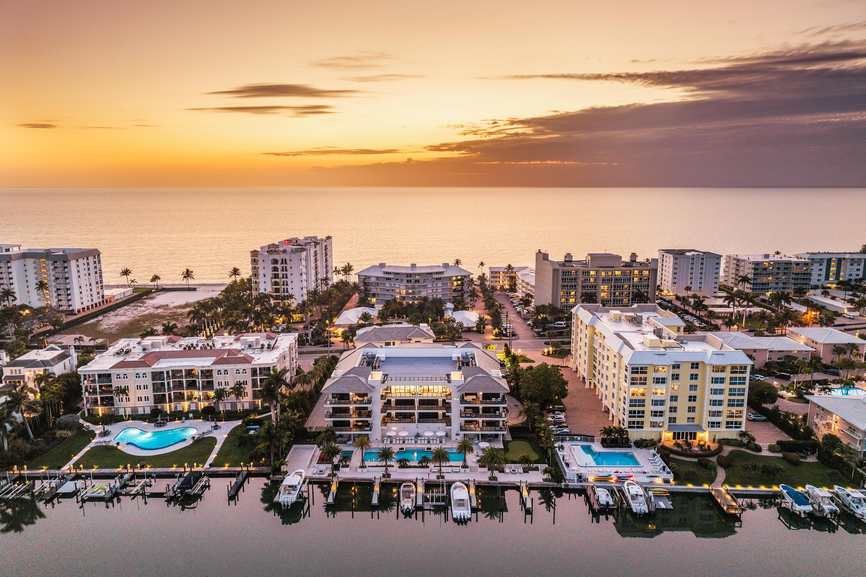 Naples, Florida Modern Bayfront Penthouse with Private Boat Slip and Beach Access to Sell via Concierge Auctions