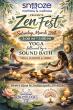 Snooze Mattress and Wellness to Host Free 'ZenFest' Community Yoga and Sound Bath Event in Indianapolis