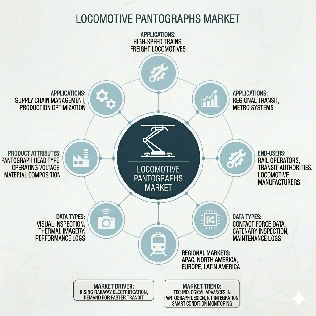Global Locomotive Pantographs Market to Reach USD 804.4 Million by 2036 as High-Speed Rail Projects Accelerate Globally