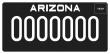 Arizona’s First Logo-Free Black License Plate Launching March 26
