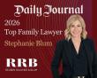 Reuben Raucher & Blum’s Stephanie Blum Named a 2026 Top Family Lawyer by the Daily Journal 