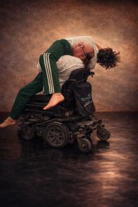REAson d’etre dance presents 'The Man Who Carries Dawn' a mixed ability production at Toronto's Betty Oliphant Theatre 7 Frank Hull and Adrian Chuquipiondo in The Man Who Carries Dawn