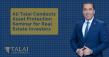 Ali Talai Conducts Asset Protection Seminar for Real Estate Investors
