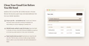 email list cleaning