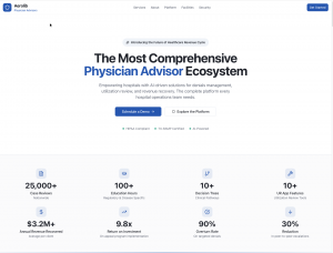 The Most Comprehensive Physician Advisor Ecosystem.