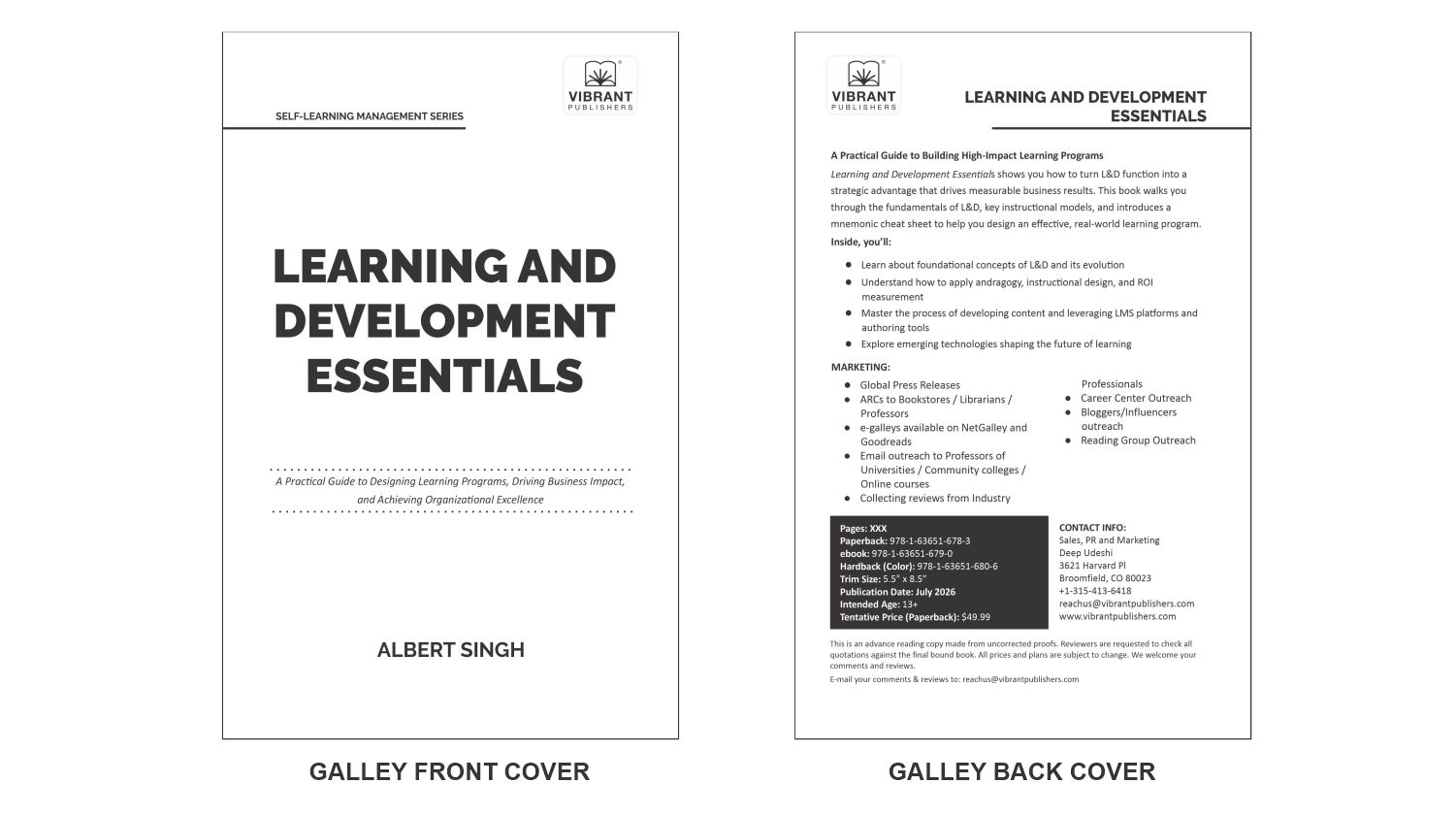 Vibrant Publishers’ Learning and Development Essentials Helps Professionals Strengthen Corporate Learning Programs