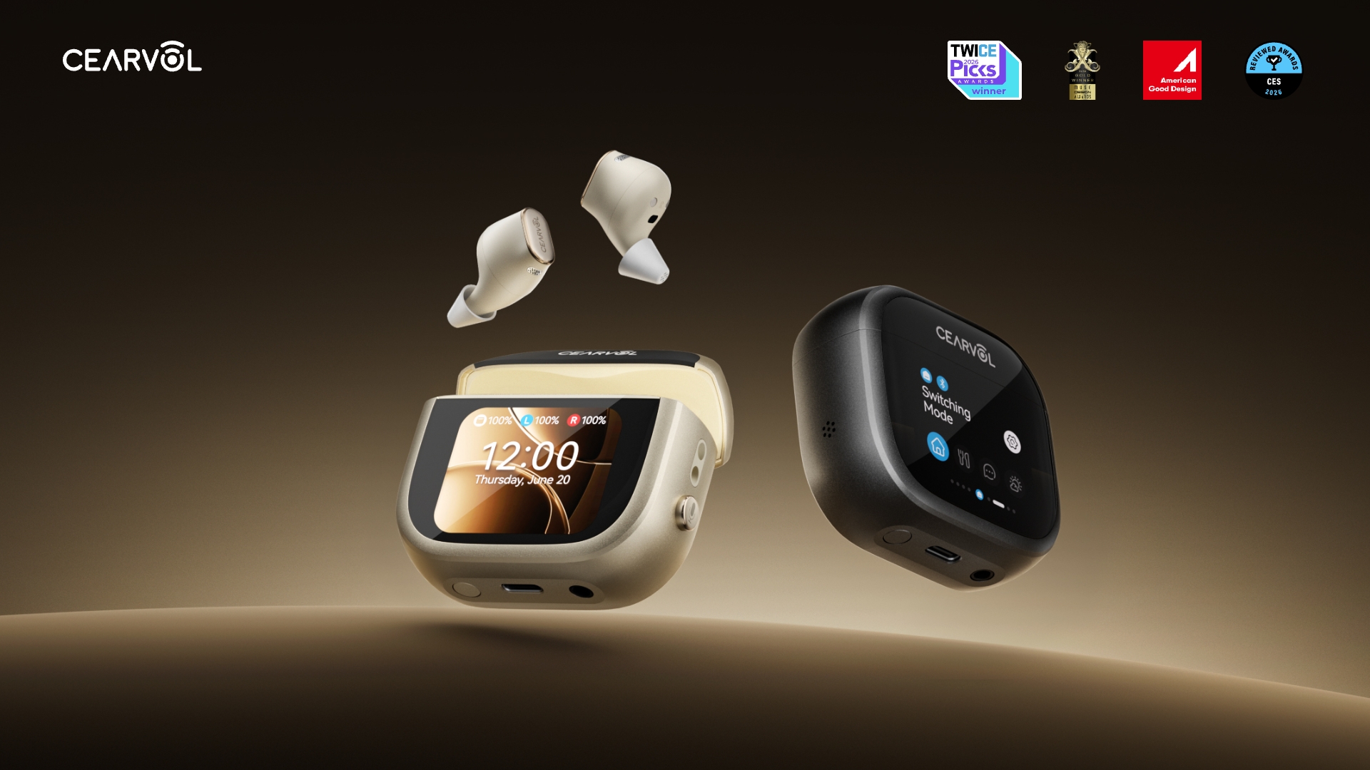 Cearvol Introduces Wave, the Smart OTC Hearing Aid with Touchscreen Recognized at CES 2026