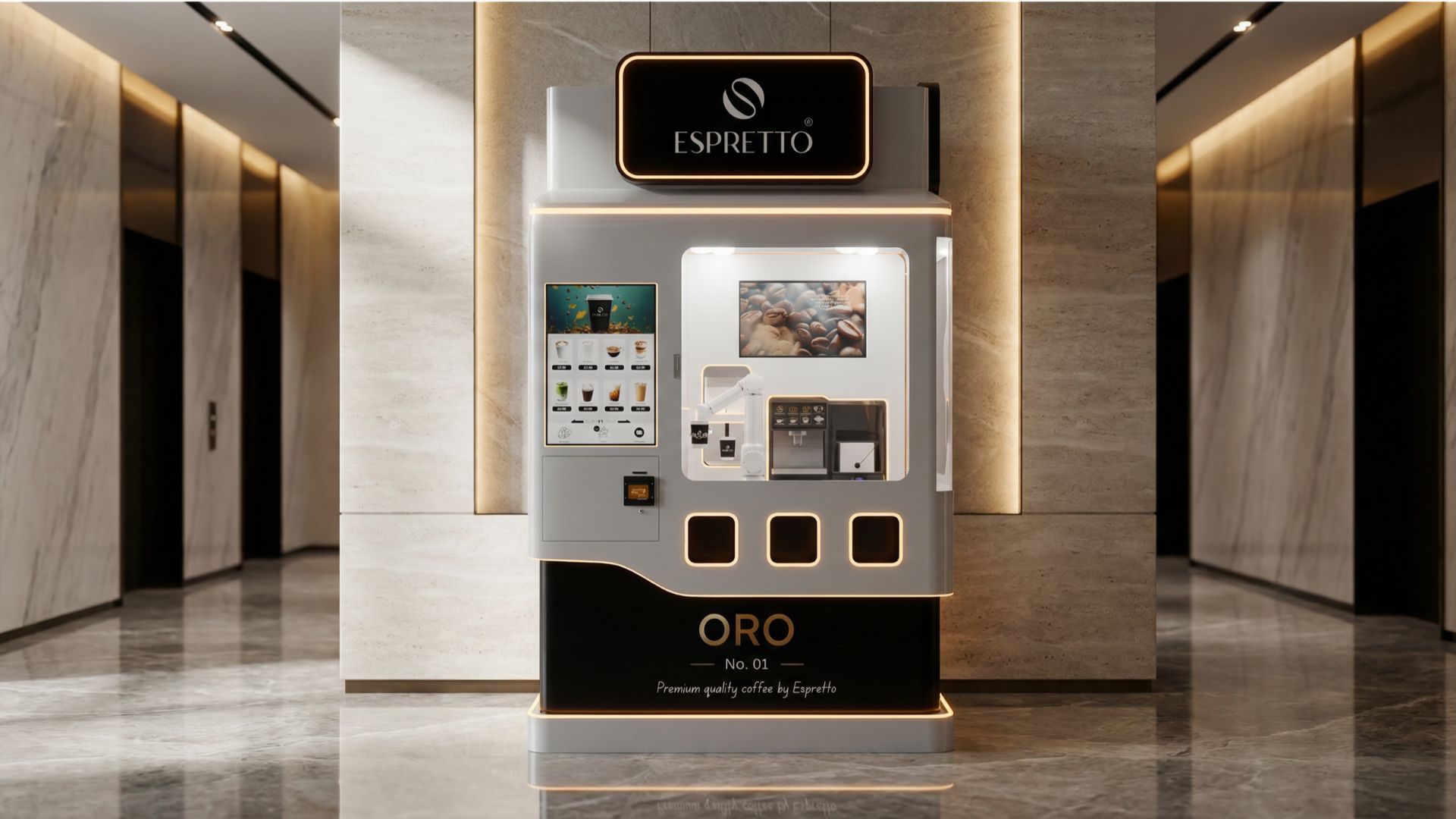 Evonova Group Launches Espretto – An Advanced Autonomous Coffee Kiosk