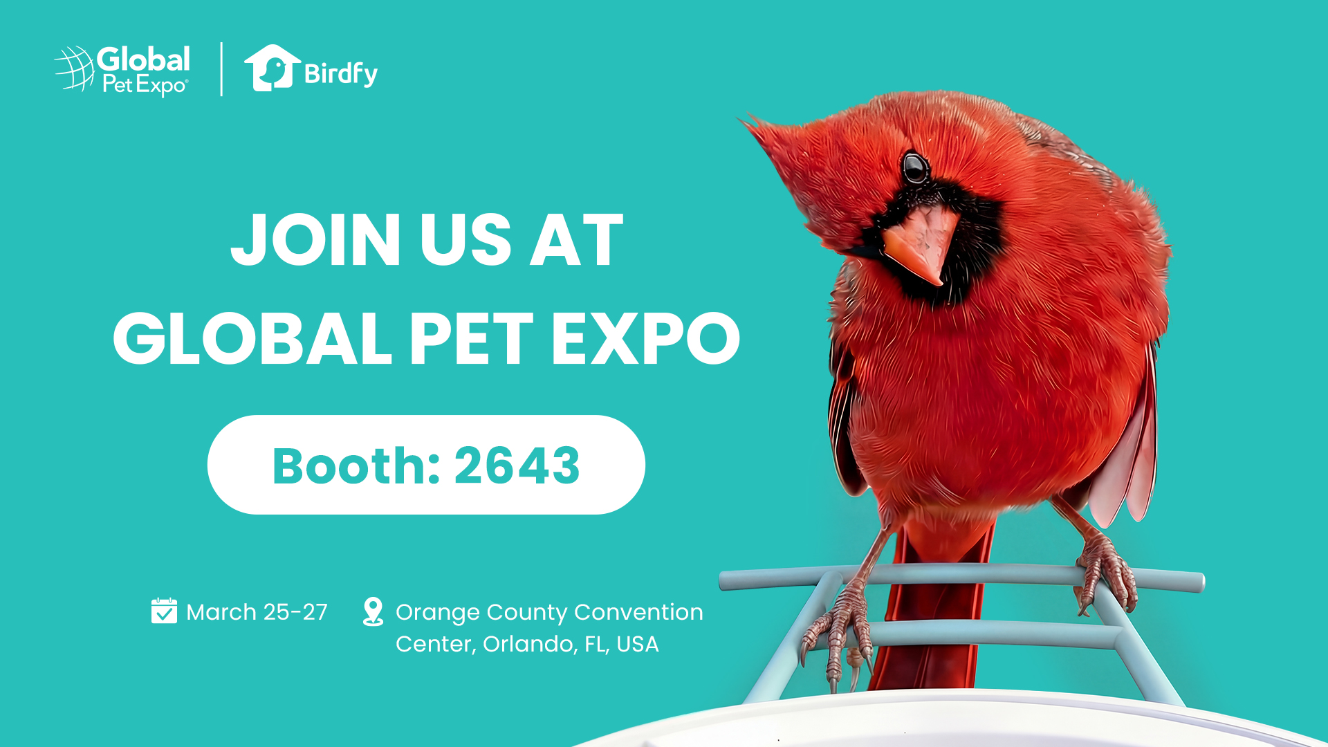 Birdfy to Dazzle Global Pet Expo 2026 With Smart Birdwatching Innovations