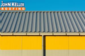 John Keller Roofing_Metal Roof with logo