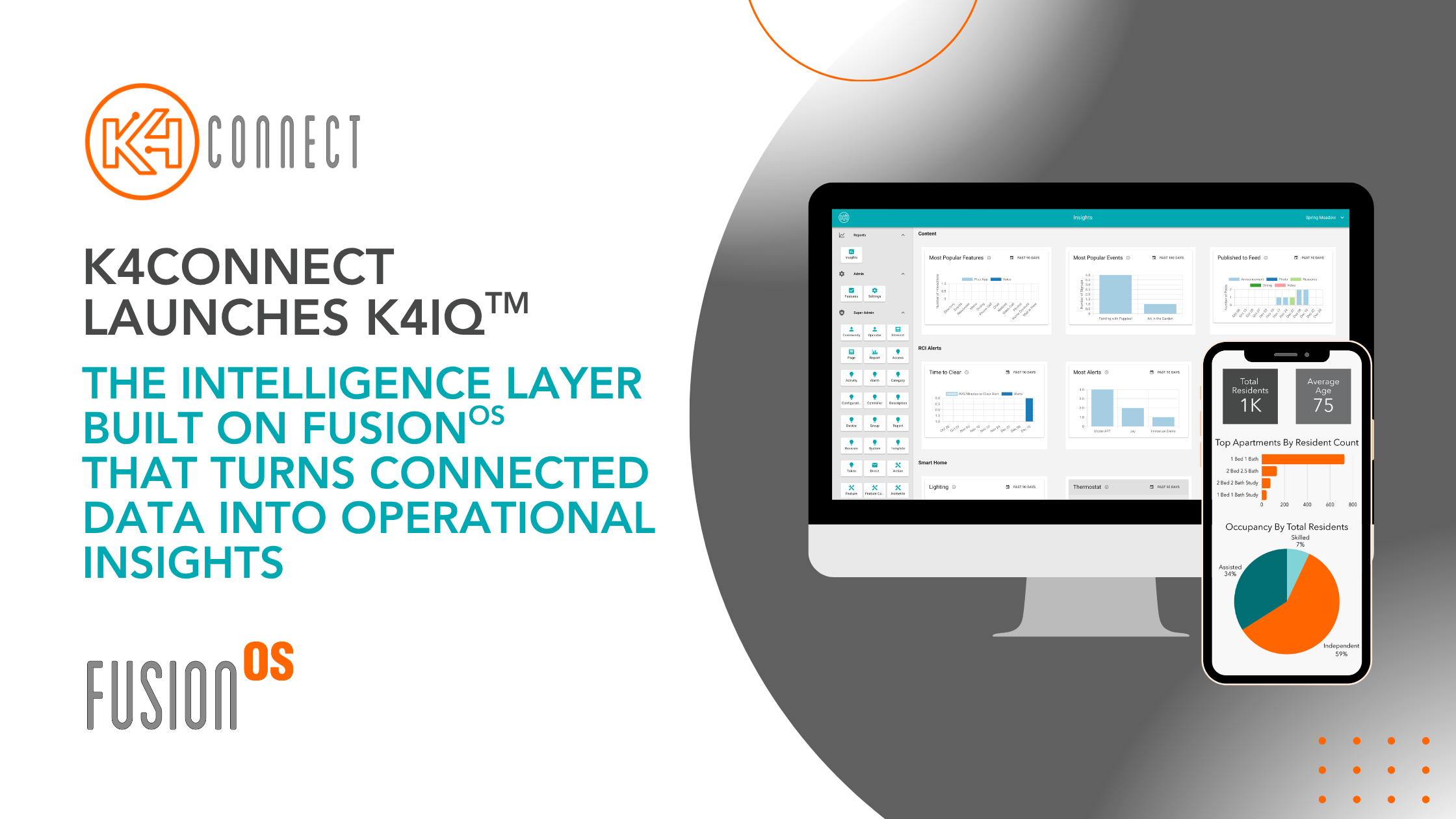 K4Connect Launches K4IQ™️, the Intelligence Layer Built on FusionOS That Turns Connected Data Into Operational Insights