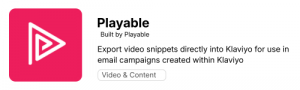 Playable | Video Marketing Platform