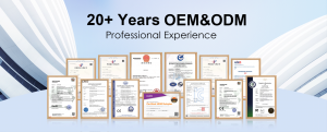 ORIVISION’s Certificates