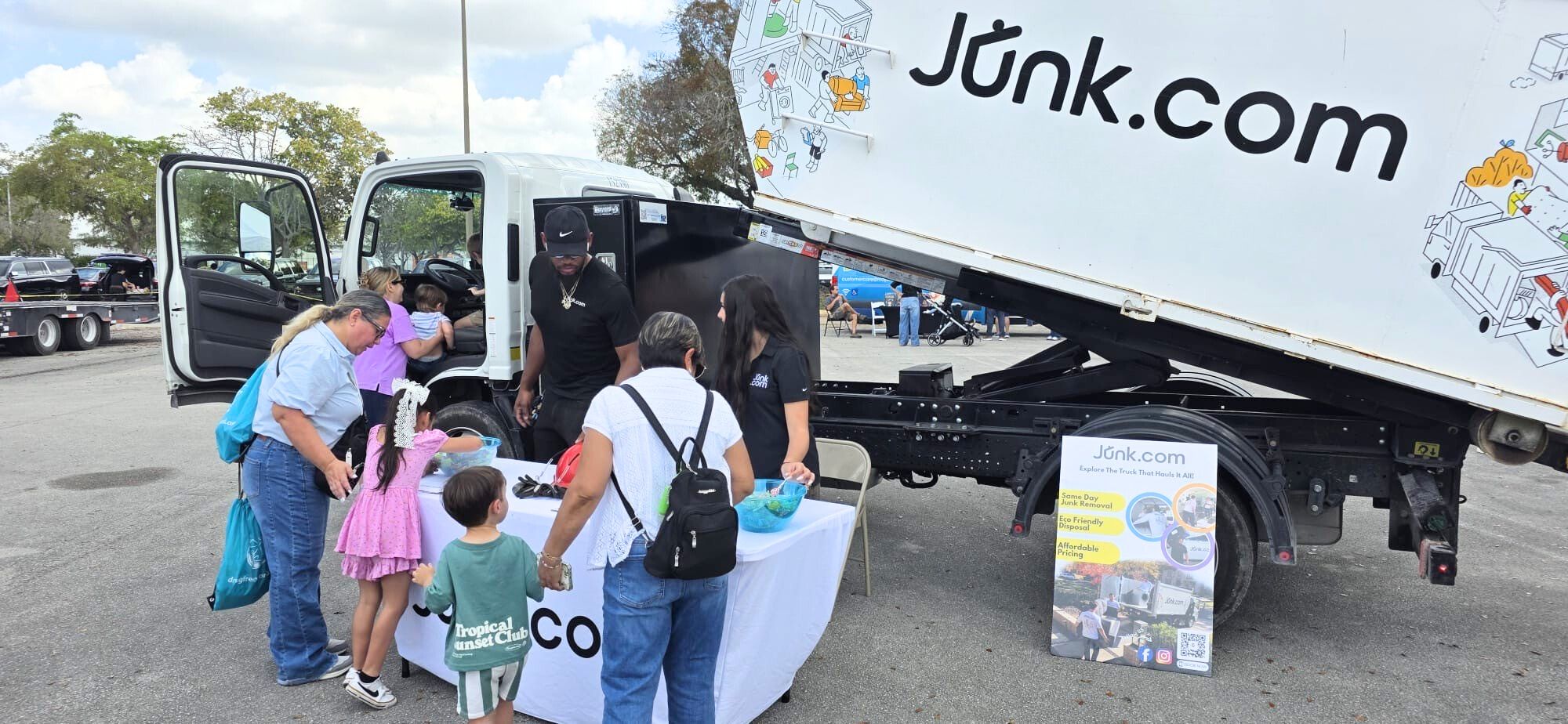 FROM SIRENS TO SCRAP: JUNK.COM BRINGS A DIFFERENT KIND OF BIG TRUCK ENERGY TO MIAMI’S TOUCH-A-TRUCK EVENT