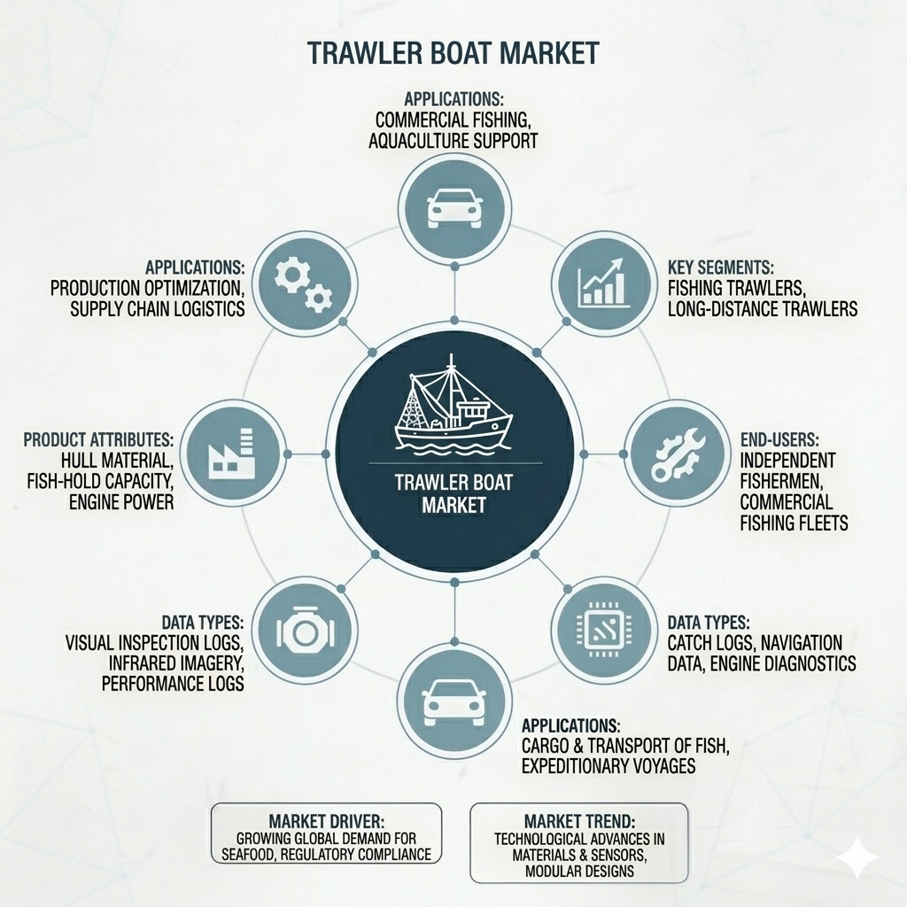 Trawler Boat Market to Navigate Toward USD 4.4 Billion by 2036 as Green Modernization Reshape the Maritime Horizon
