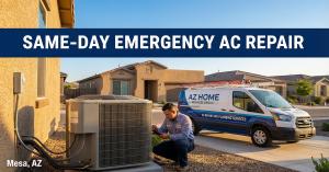 AZ Home Services Group AC Repair Mesa Arizona same-day emergency service