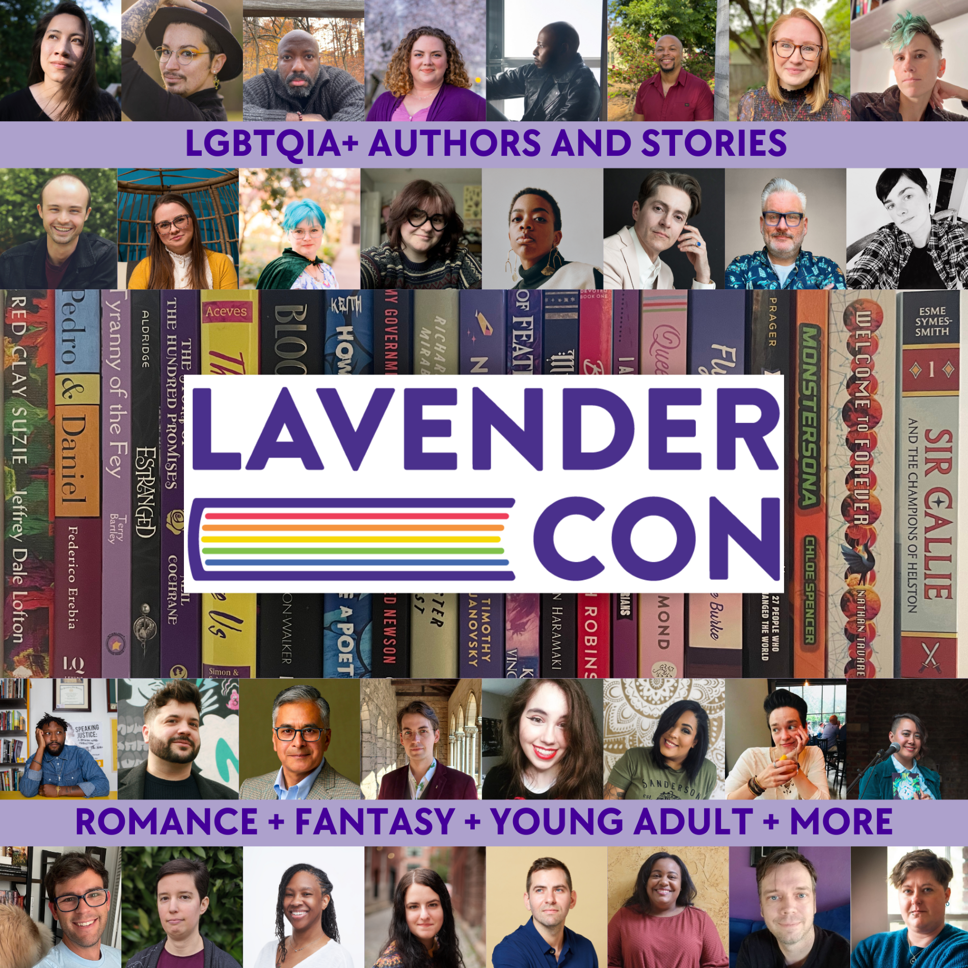 Lavender Con returns to Washington, DC for a 3rd annual Book Festival July 25th and 26th, 2026