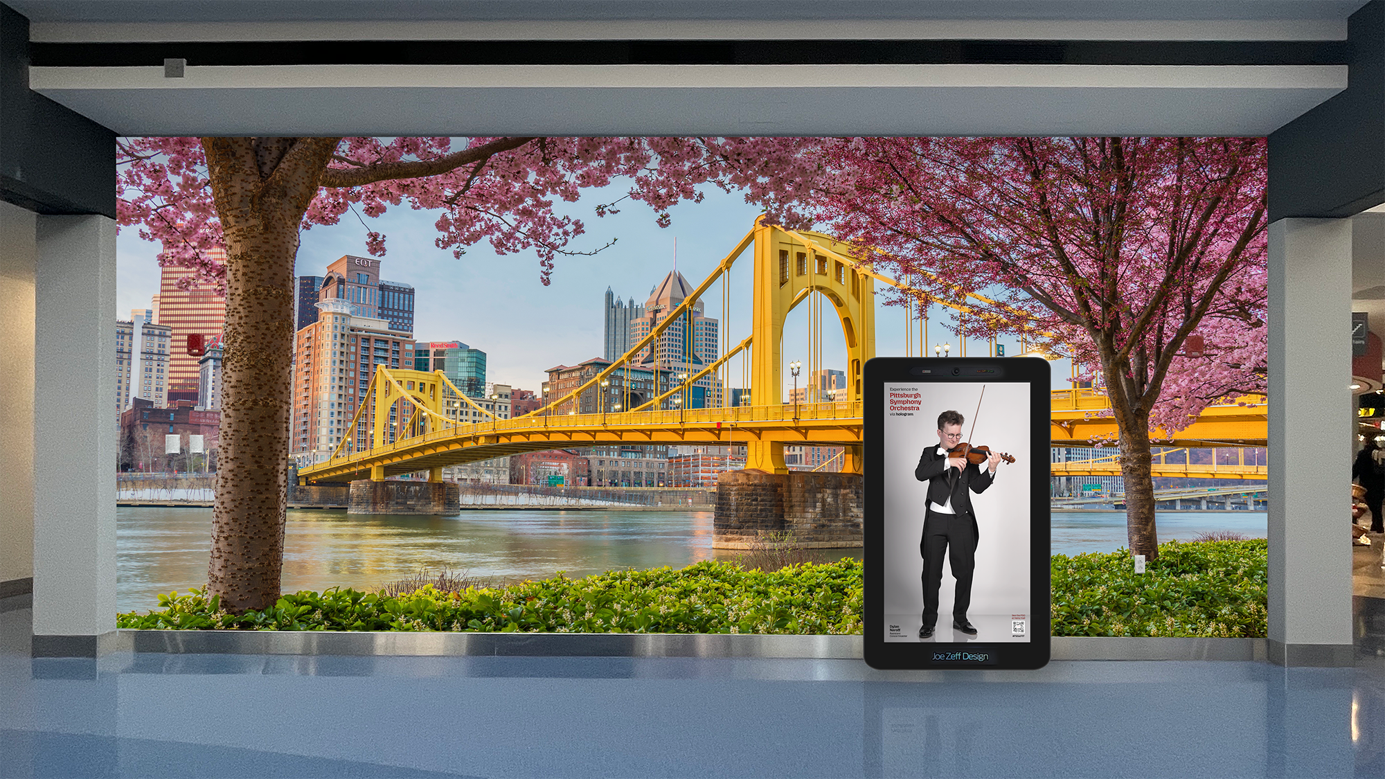 Pittsburgh Symphony Orchestra to Welcome NFL Draft Visitors via Holograms at Pittsburgh International Airport