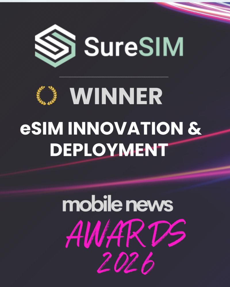 Utelize Mobile’s SureSIM Wins ‘Best eSIM Deployment & Innovation’ at Mobile News Awards 2026