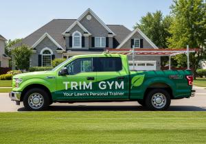 Trim Gym Lawn Care Truck