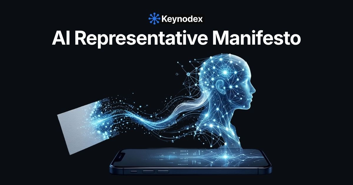 Keynodex Files Patent for Personal AI Representative System, Advancing Emerging AI Representative Category