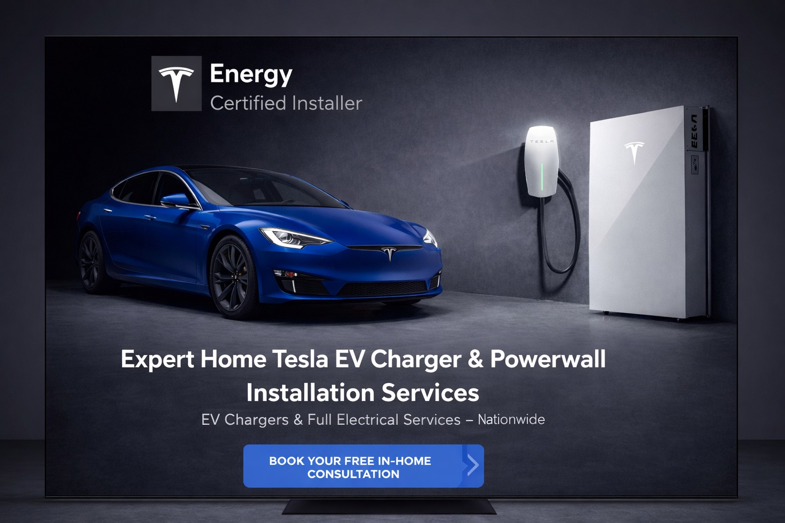 Charge Home Solutions Expands Tesla Powerwall Installation Nationwide in the U.S.